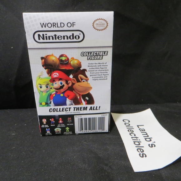 Red Toad World of Nintendo white box 2.5" figure Jakks Pacific action figure toy - Picture 9 of 16